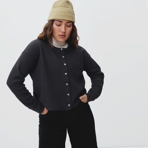 Everlane Organic Cotton Long Sleeved Button Up Thermal